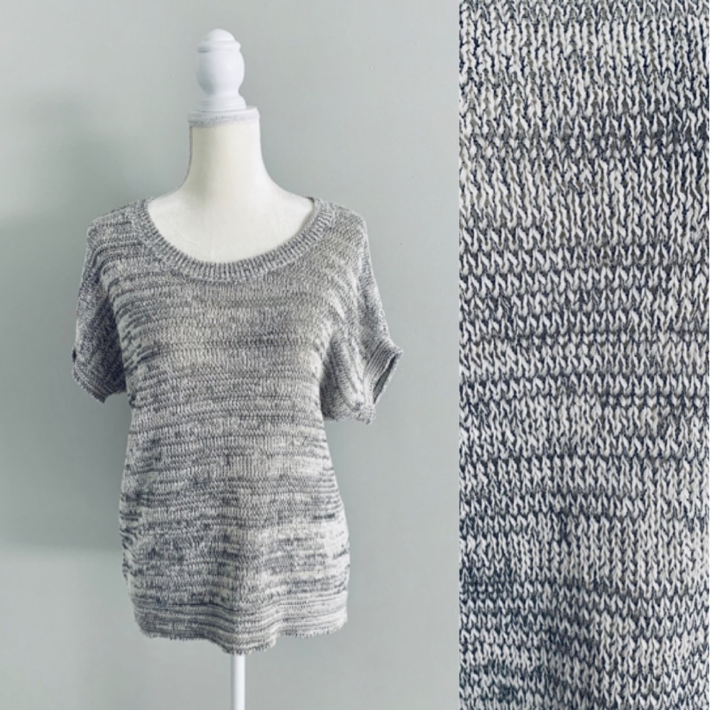 Ann Taylor • Grey Slouchy Cozy Sweater